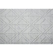 Feizy Redford 8847F Transitional Solid in White/Silver