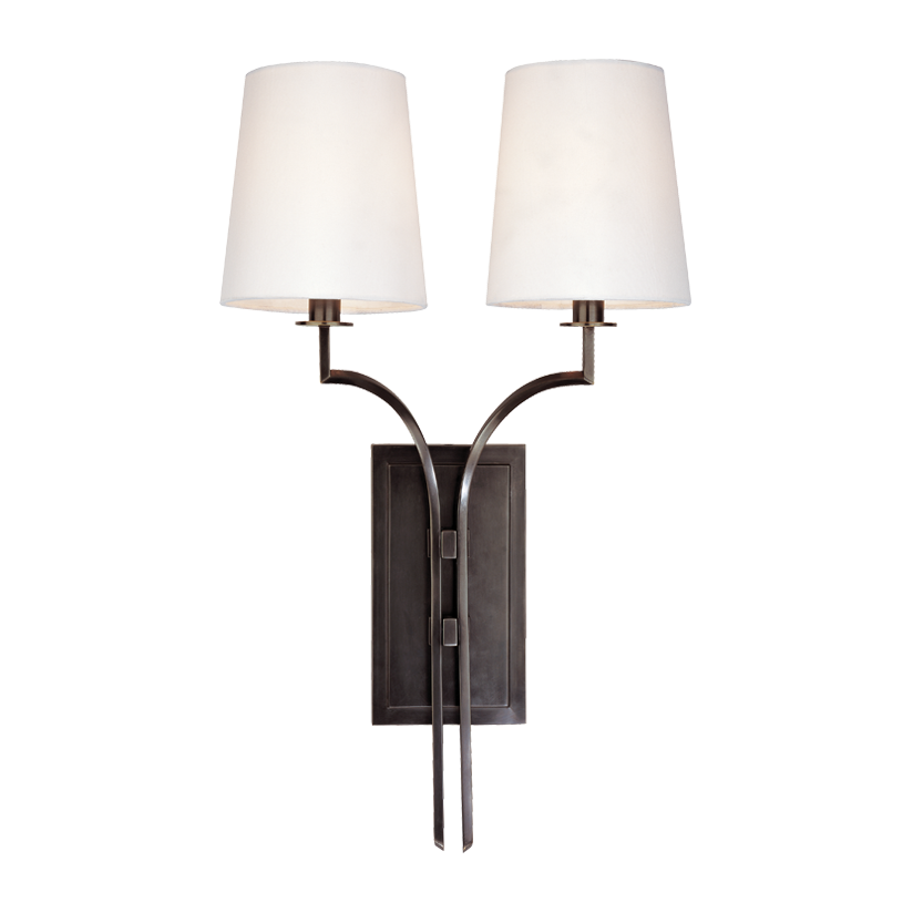 Hudson Valley Lighting Glenford 2 Light 13 inch Wall Sconce Wall Light