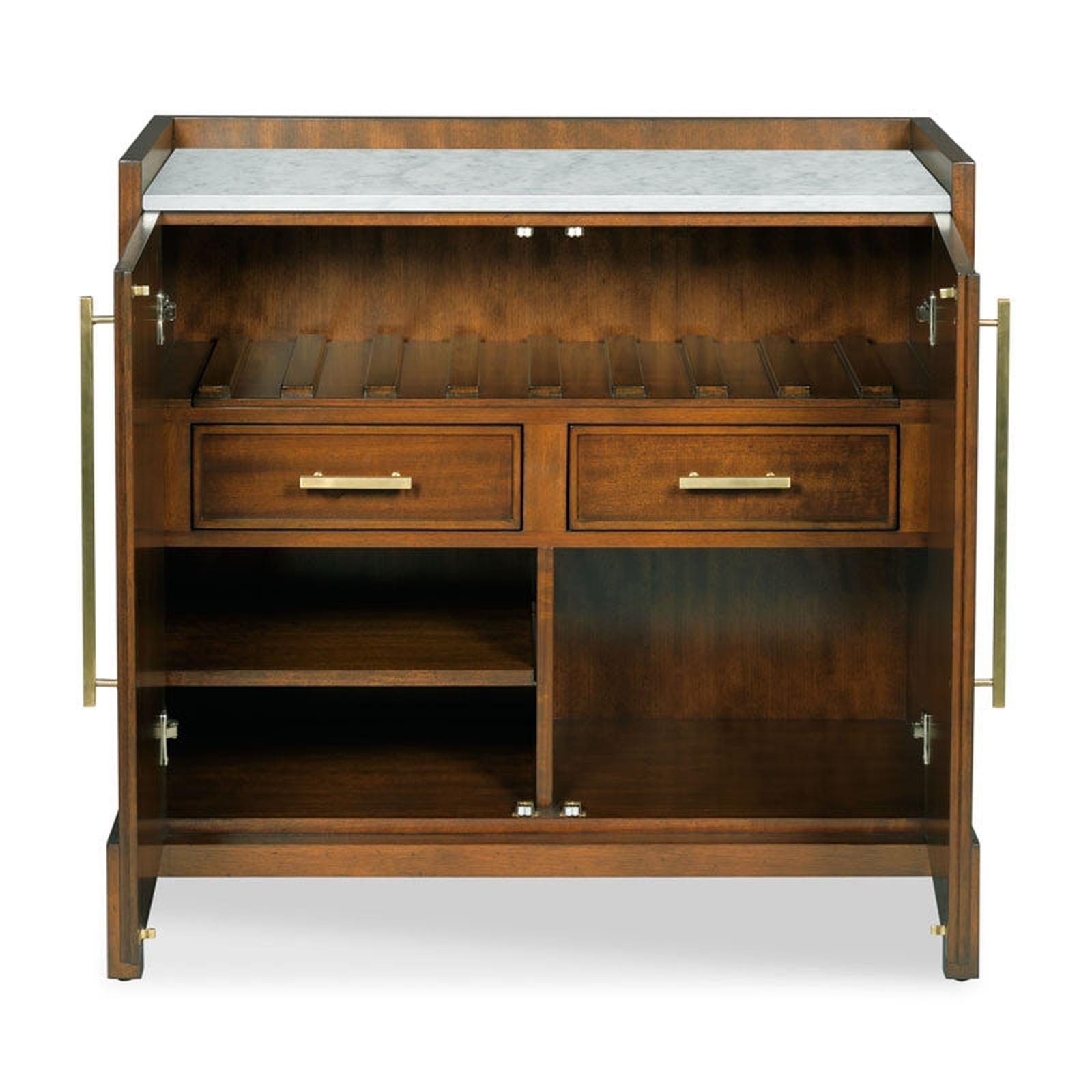 Woodbridge Furniture Ridge Bar Cabinet