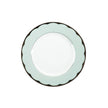 Haviland Illusion Salad Plate - Mint Platinum