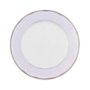 Haviland Illusion Flat Dish - Lavender Platinum