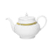Haviland Plumes Round Teapot