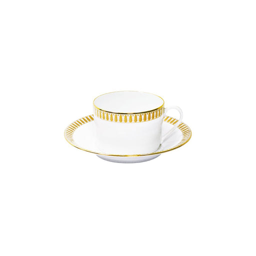 Haviland Plumes Teacup and Saucer