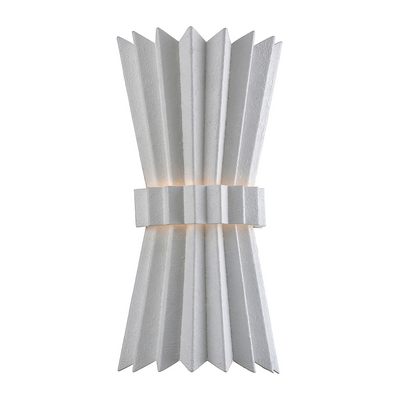 Corbett Moxy 2 Light 8 inch Gesso White Wall Sconce Wall Light Clearance