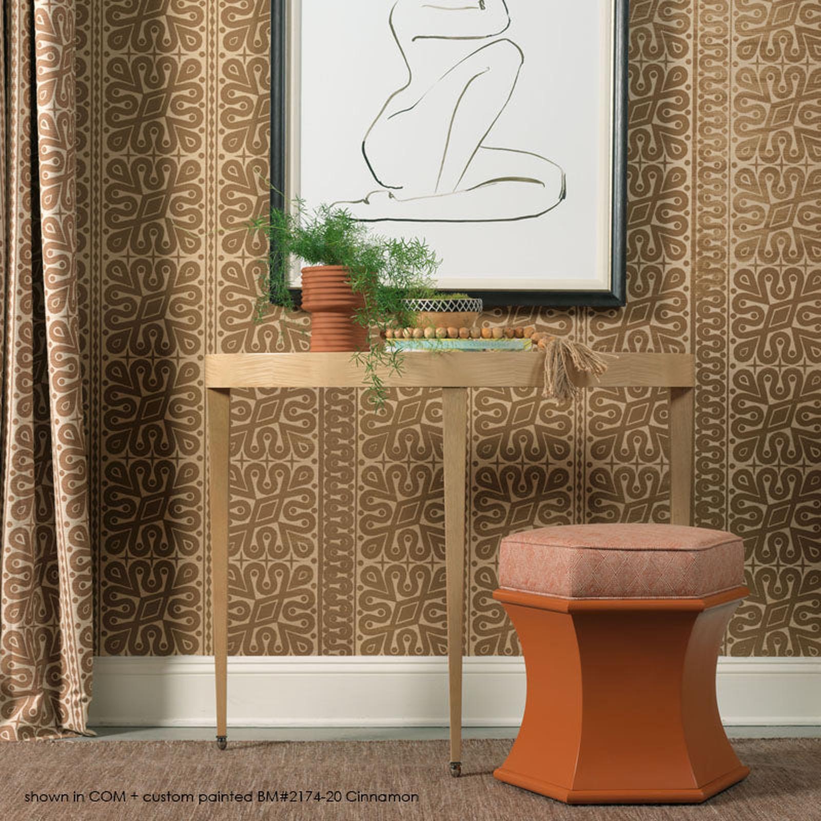 Woodbridge Furniture Hexagon Ottoman