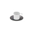Haviland Infini Blanc Coffee Cup and Saucer