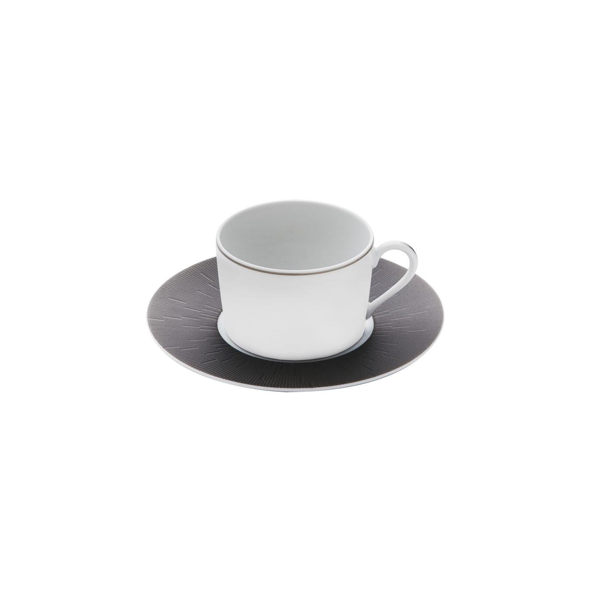 Haviland Infini Blanc Teacup and Saucer