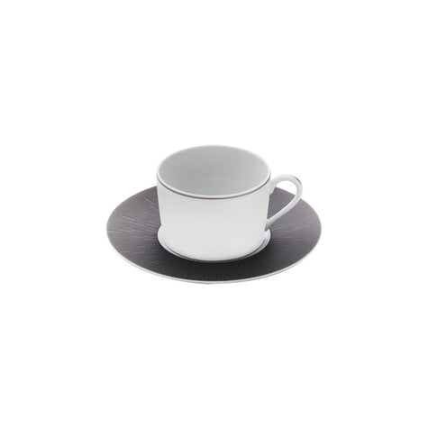 Haviland Infini Blanc Teacup and Saucer