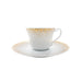 Haviland Souffle D'Or XL Cappuccino Cup and Saucer