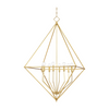 Hudson Valley Lighting Haines 6 Light 32 inch Gold Leaf Lantern Ceiling Light Clearance
