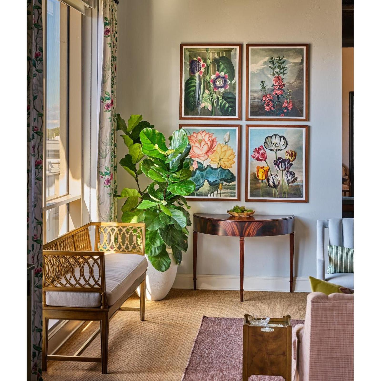 Woodbridge Furniture Kensington Demilune