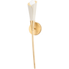 Hudson Valley Lighting Montrose 1 Light 4.5 inch Vintage Gold Leaf/Soft Sand Wall Sconce Wall Light