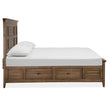 Magnussen Home Bay Creek Toasted Nutmeg Panel Bed
