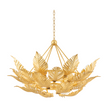 Corbett Tropicale 12 Light Gold Leaf Chandelier Ceiling Light