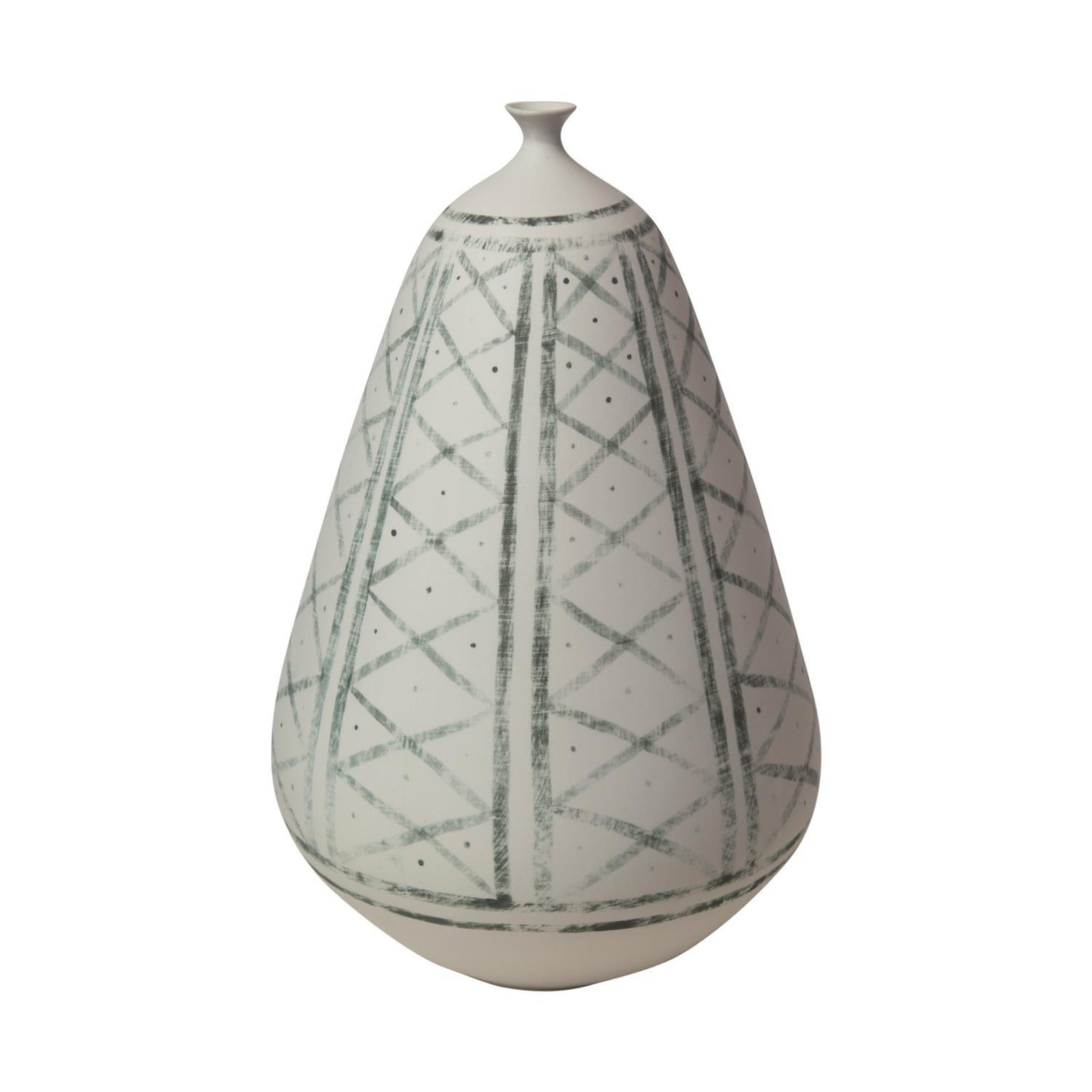 Global Views Hand Painted Grenz Vase