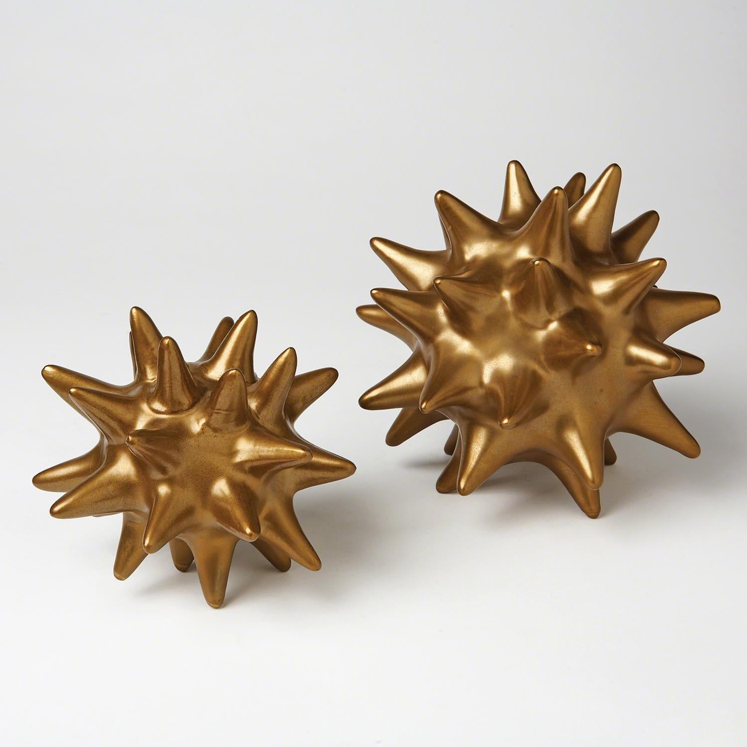 Global Views Antique Gold Urchin