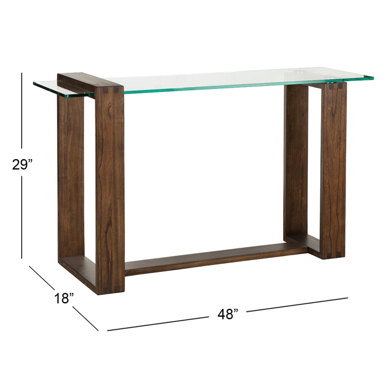 Magnussen Home Bristow Acorn Rectangular Sofa Table