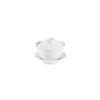 Haviland Infini Blanc Chinese Teacup and Saucer