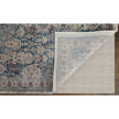 Feizy Marquette 39GUF Transitional Medallion in Blue/Ivory