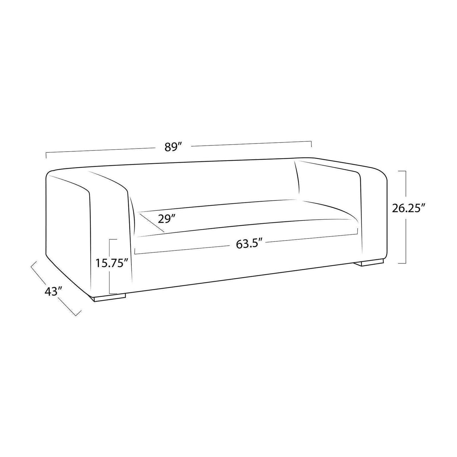 Regina Andrew Vincent Leather Sofa
