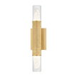 Hudson Valley Lighting Glen Cove 2 Light Aged Brass Wall Sconce Wall Light