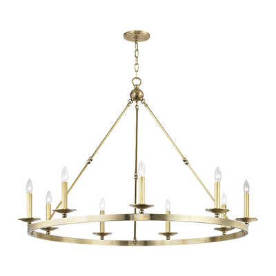 Hudson Valley Lighting Allendale 9 Light 46.25 inch Chandelier Ceiling Light