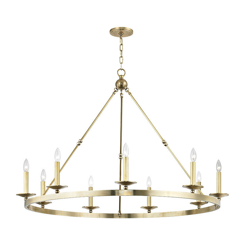 Hudson Valley Lighting Allendale 9 Light 46.25 inch Chandelier Ceiling Light
