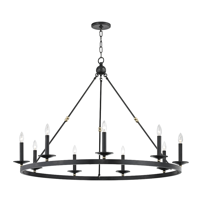 Hudson Valley Lighting Allendale 9 Light 46.25 inch Chandelier Ceiling Light