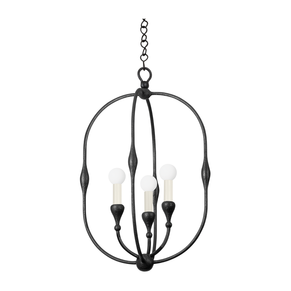 Hudson Valley Lighting Baltic 3 Light 15 inch Lantern Ceiling Light