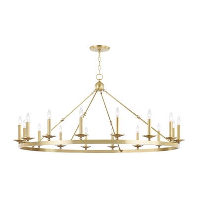Hudson Valley Lighting Allendale 16 Light 58 inch Chandelier Ceiling Light