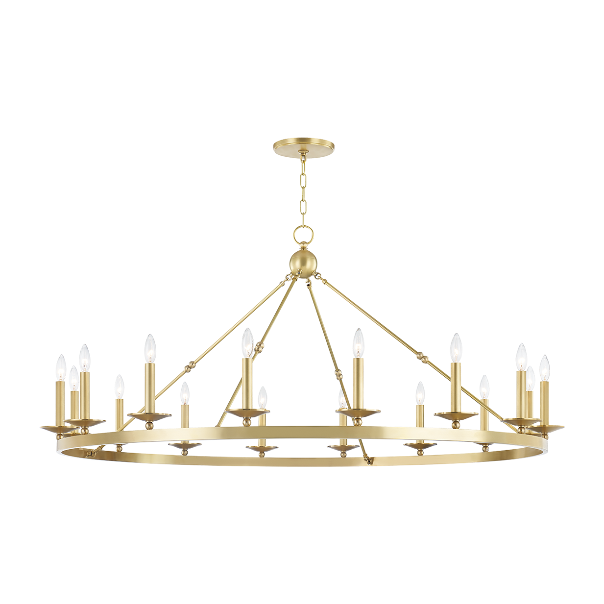 Hudson Valley Lighting Allendale 16 Light 58 inch Chandelier Ceiling Light