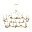 Hudson Valley Lighting Allendale 28 Light 58 inch Chandelier Ceiling Light