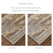 Feizy Parker 3705F Transitional Abstract Rug in Tan/Ivory/Brown