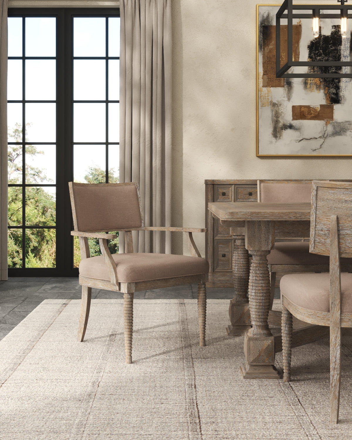 ART Furniture Reforma Trestle Dining Table