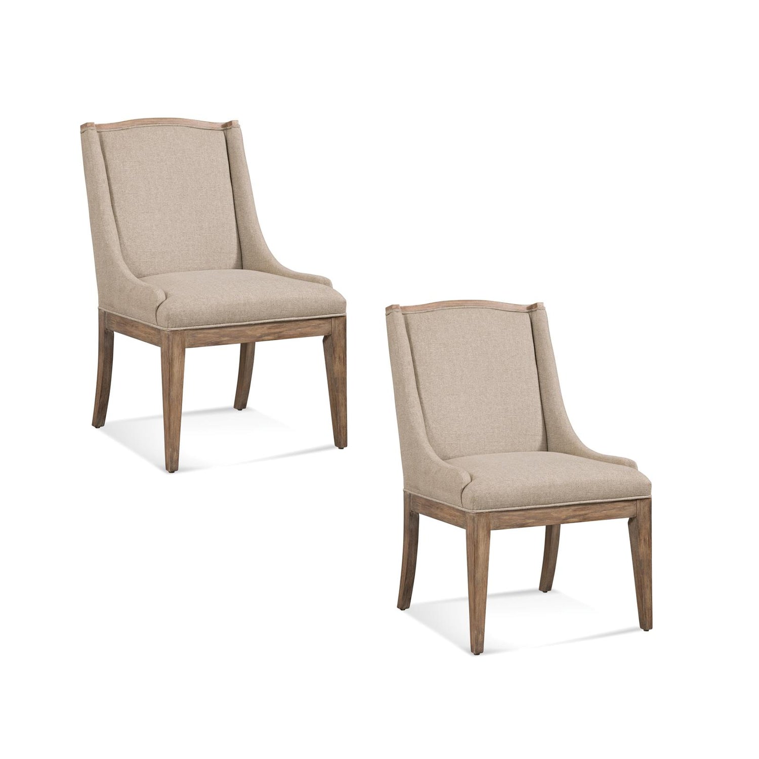 Bassett Mirror Buxton 36" Parsons Upholstered Dining Chair - Set of 2