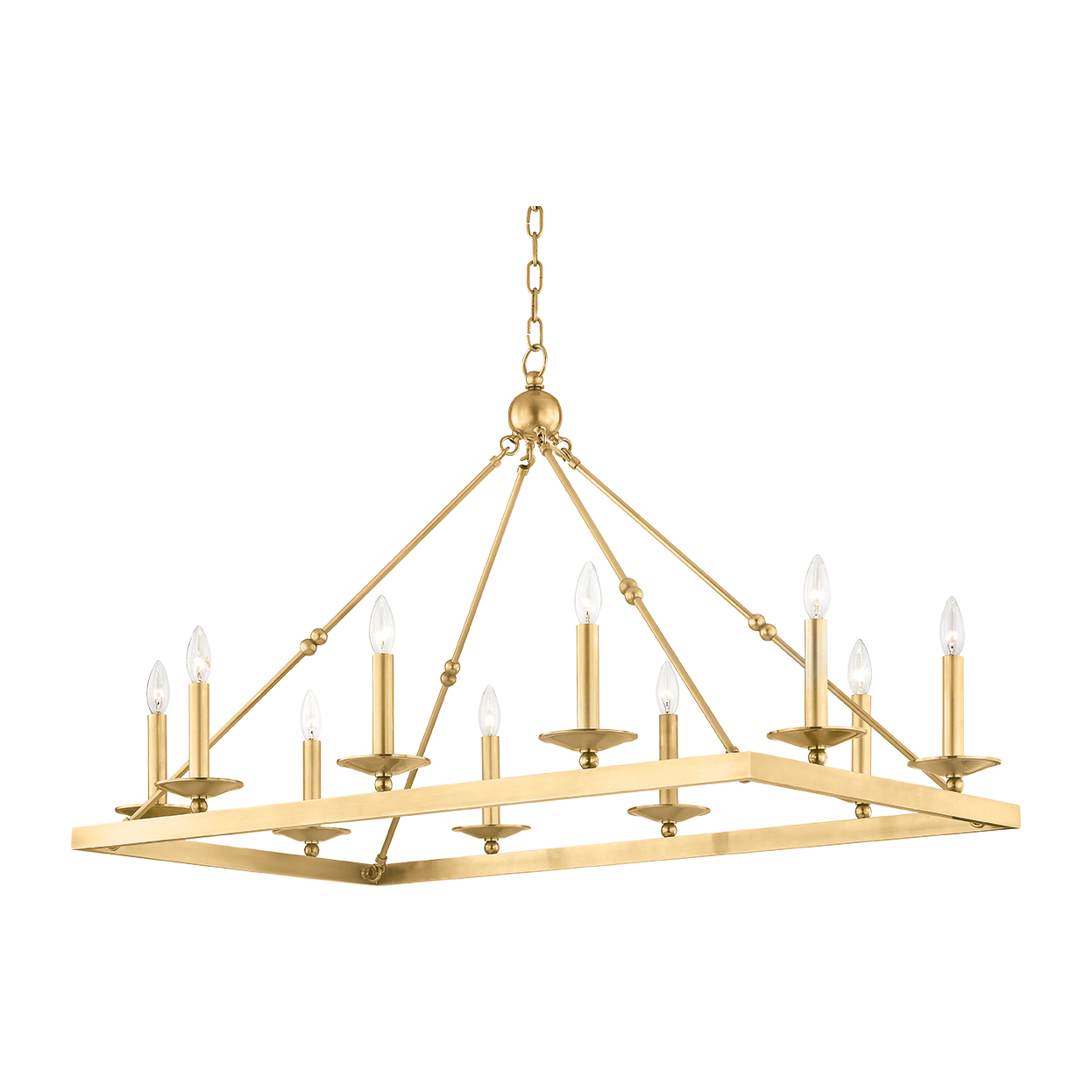 Hudson Valley Lighting Allendale 10 Light 40.75 inch Island Light Ceiling Light Clearance