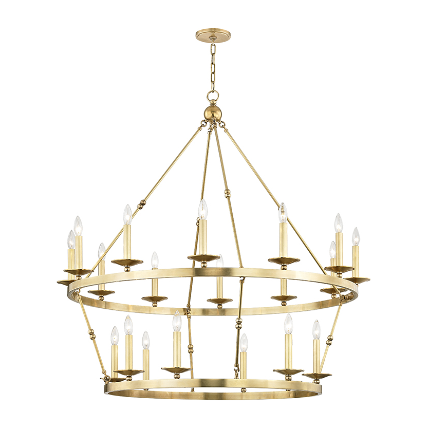 Hudson Valley Lighting Allendale 20 Light 46.75 inch Chandelier Ceiling Light