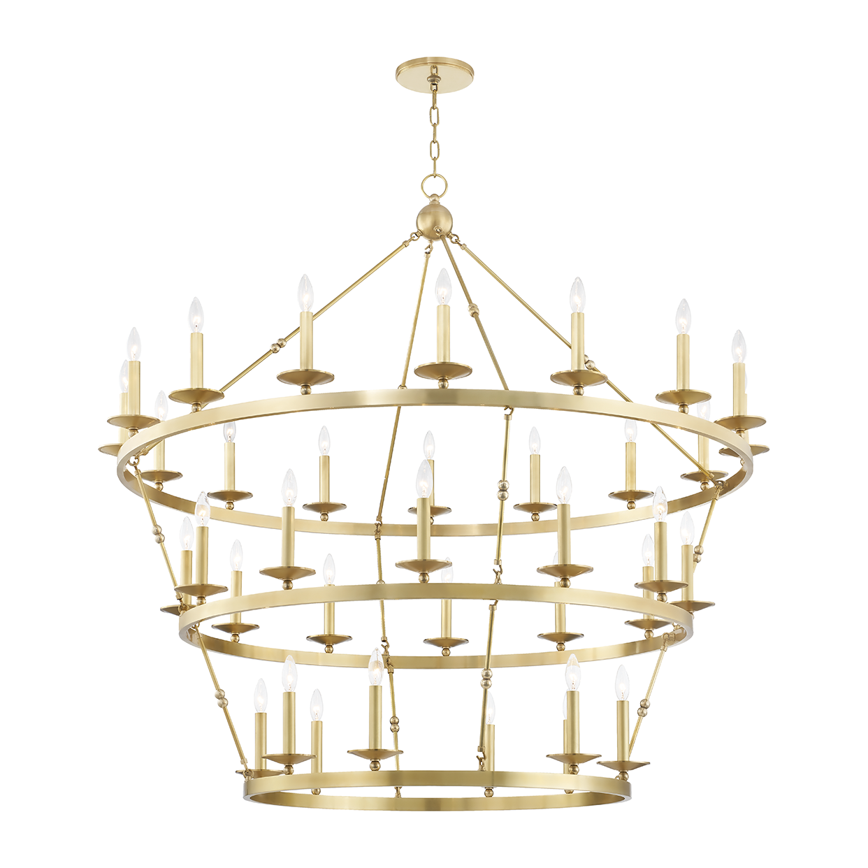 Hudson Valley Lighting Allendale 36 Light 58 inch Chandelier Ceiling Light Clearance