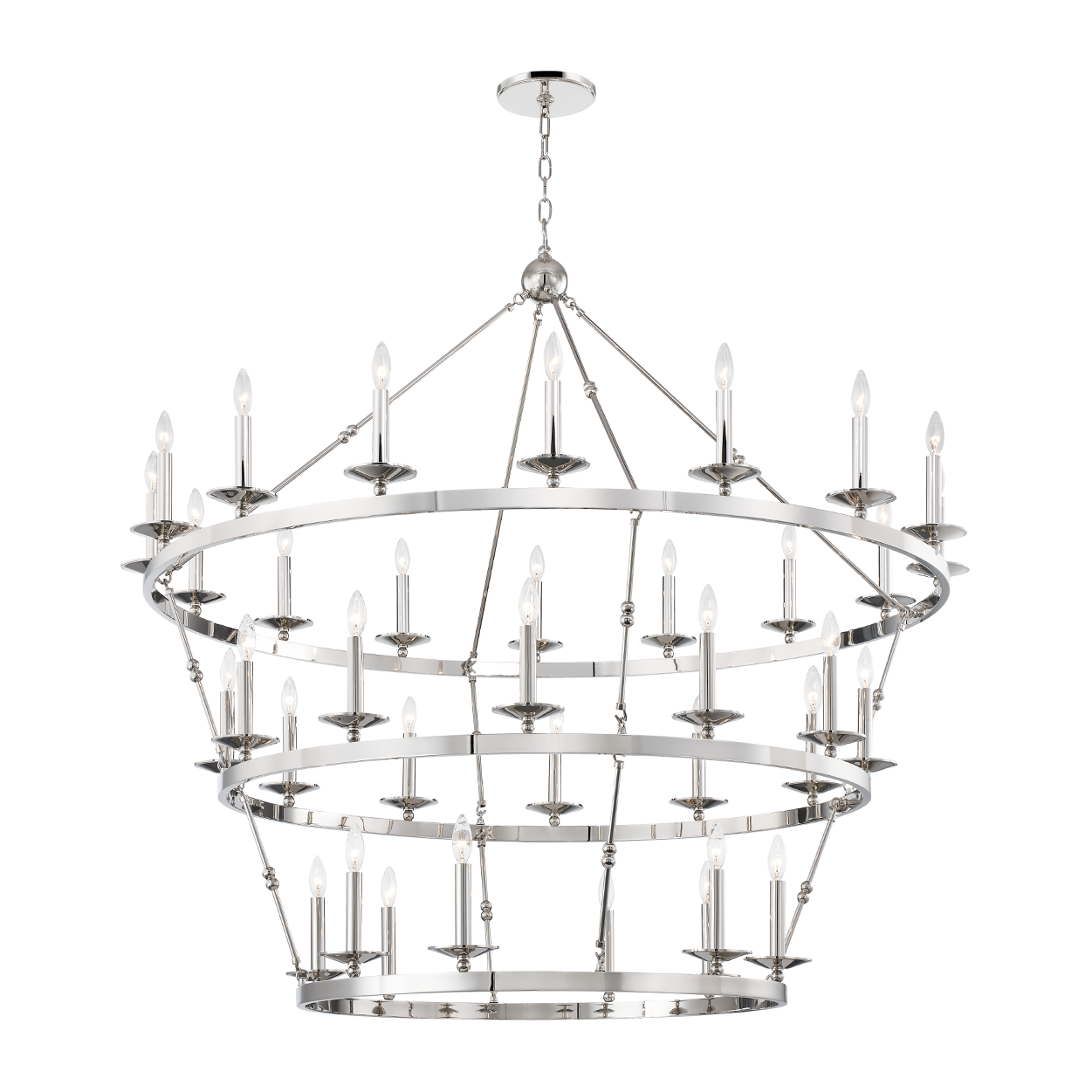 Hudson Valley Lighting Allendale 36 Light 58 inch Chandelier Ceiling Light Clearance