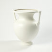 Global Views Matte White Grecian Amphora