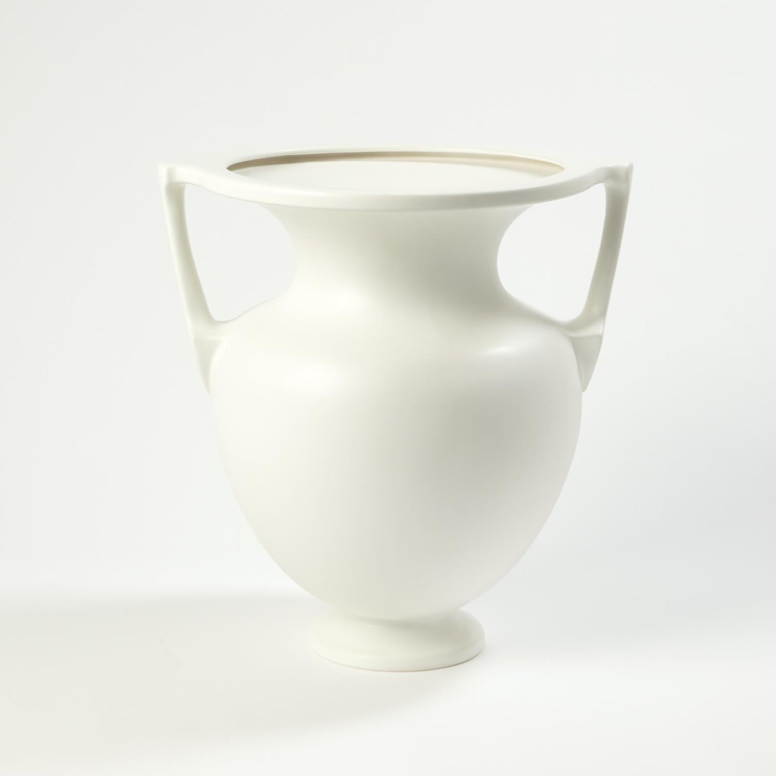 Global Views Matte White Grecian Amphora