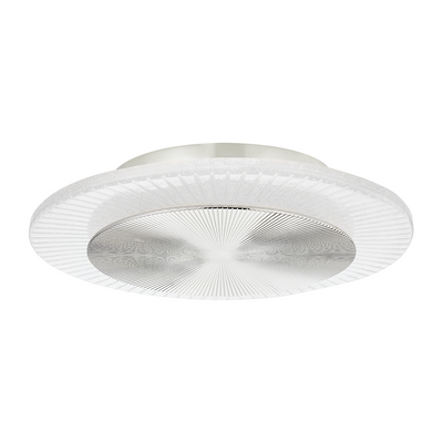 Corbett Topaz 1 Light Polished Nickel Flush Mount Ceiling Light Clearance