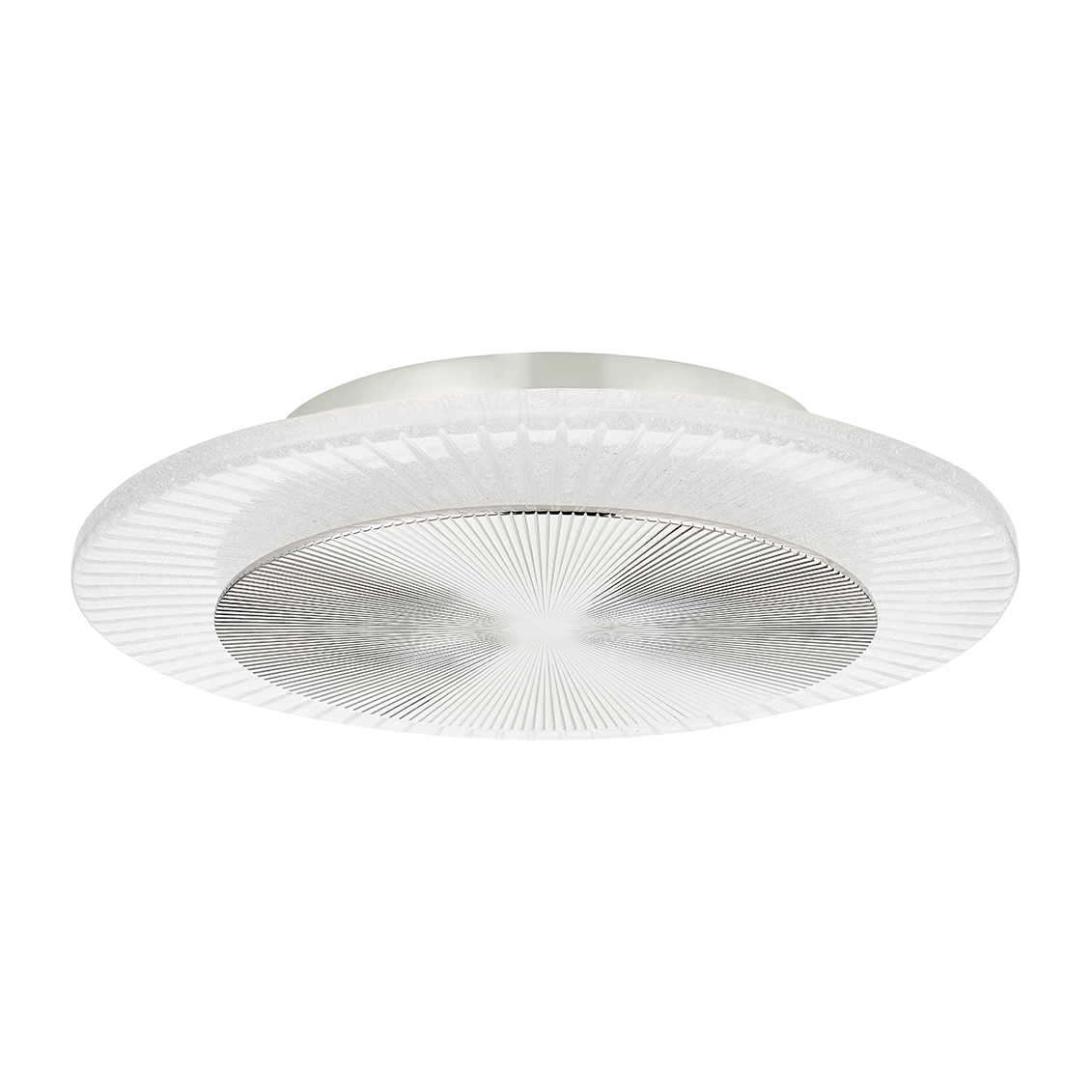 Corbett Topaz 1 Light Polished Nickel Flush Mount Ceiling Light Clearance