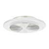 Corbett Topaz 1 Light Polished Nickel Flush Mount Ceiling Light Clearance