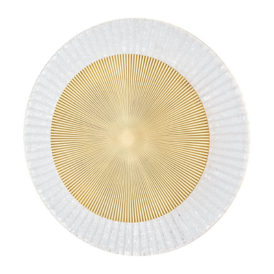 Corbett Topaz 1 Light Vintage Polished Brass Flush Mount Ceiling Light