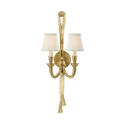 Wildwood Tassel Twist Double Sconce