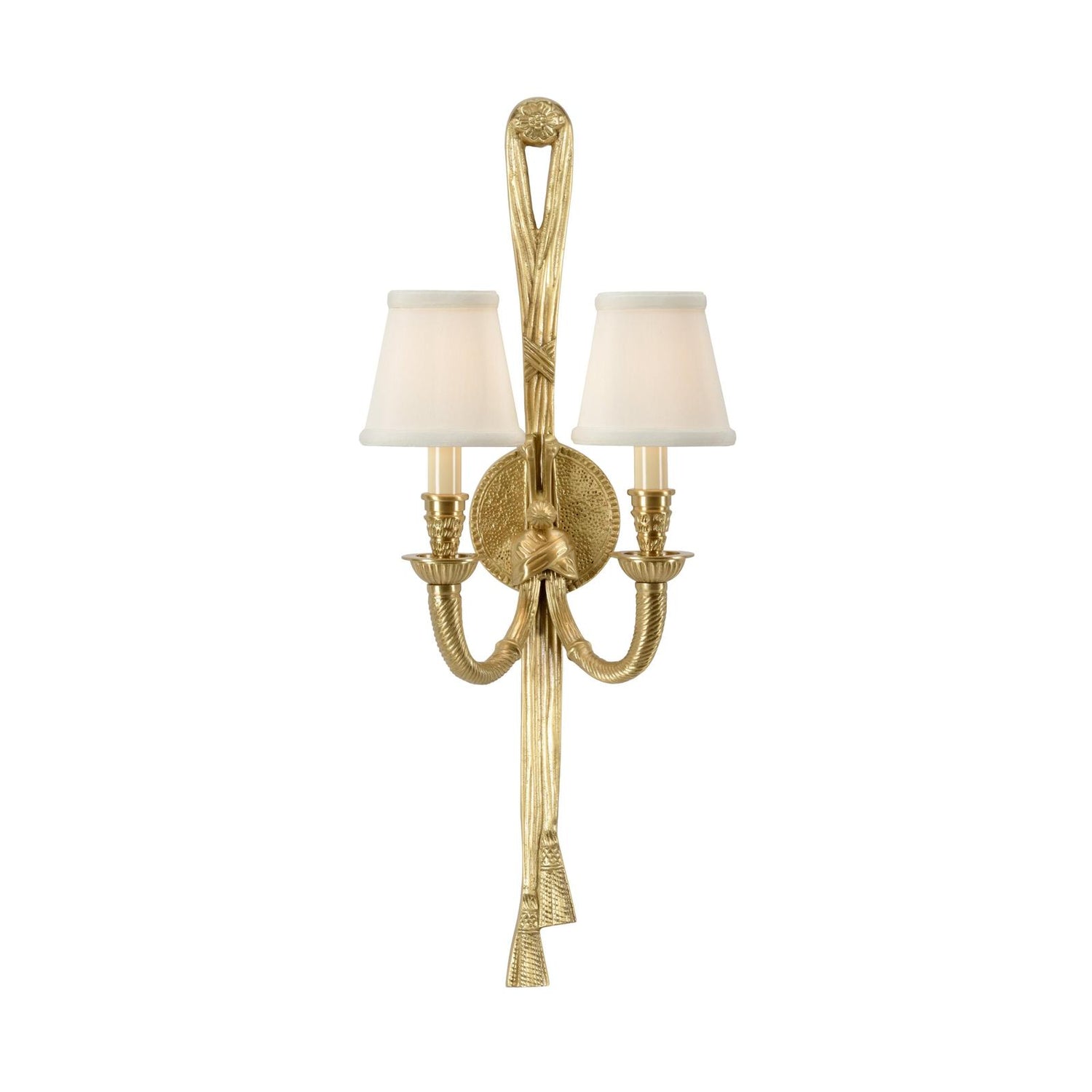 Wildwood Tassel Twist Double Sconce