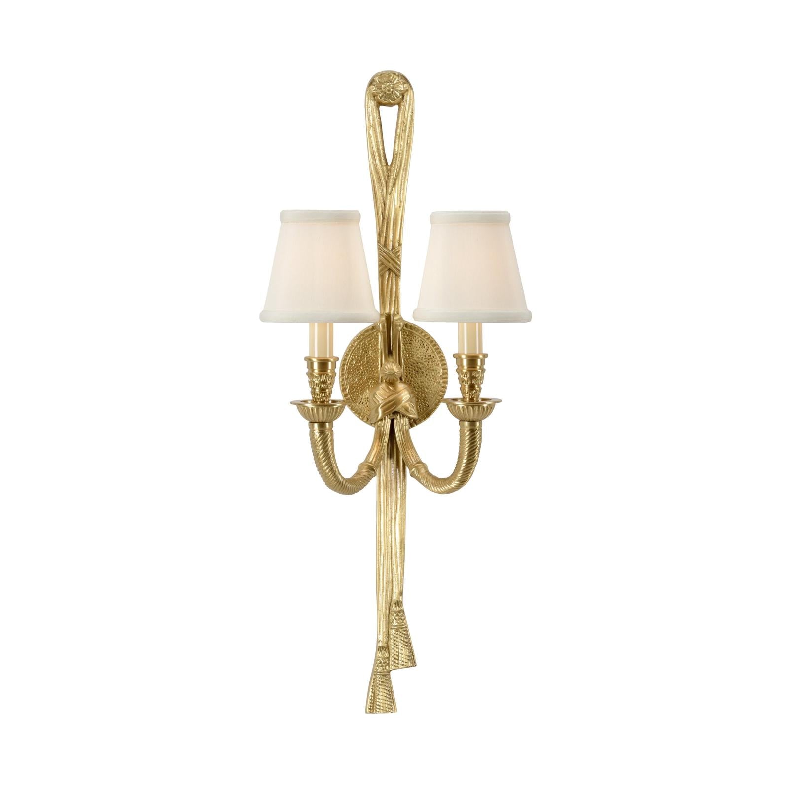 Wildwood Tassel Twist Double Sconce