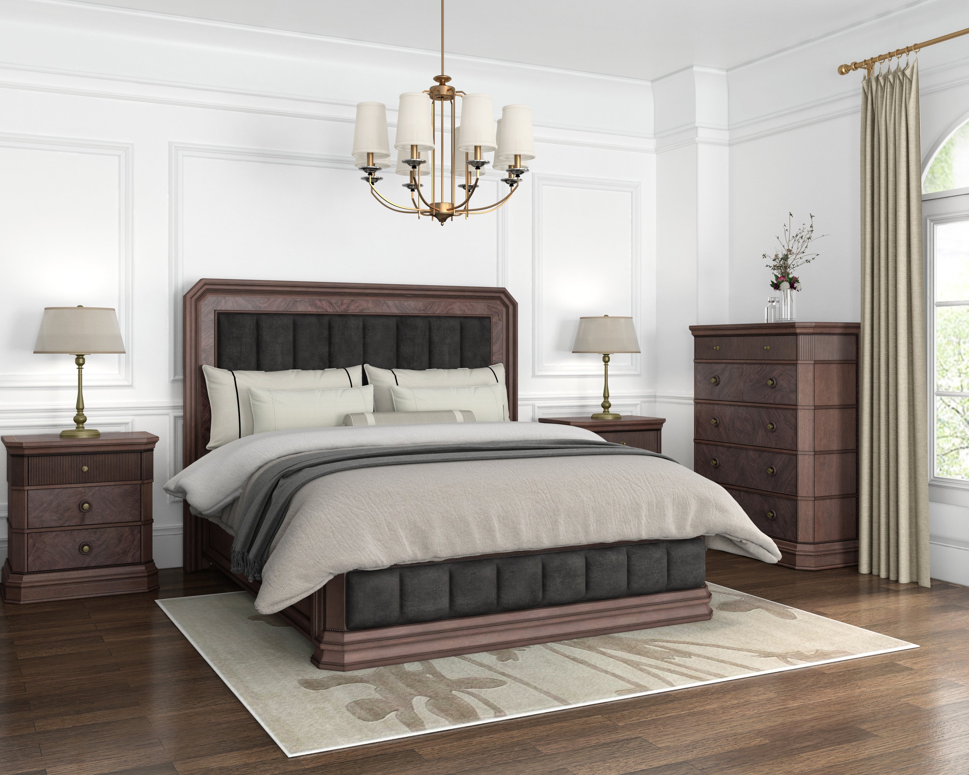ART Furniture Revival Upholstered Bed