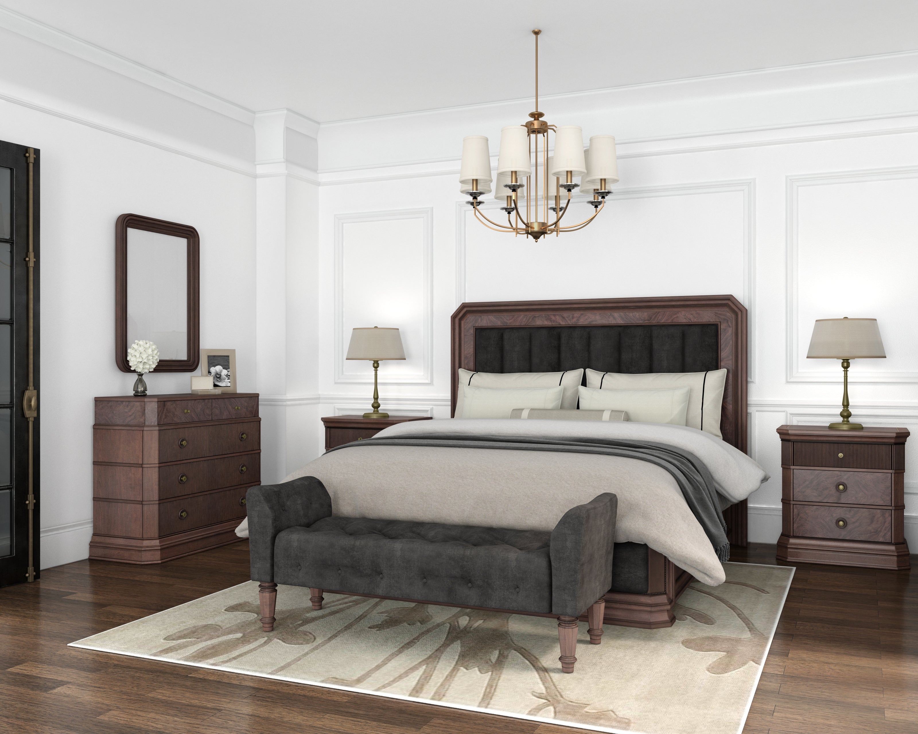 ART Furniture Revival Upholstered Bed